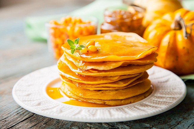 Pancake kukurydziany - kalorie, kcal, ile waży
